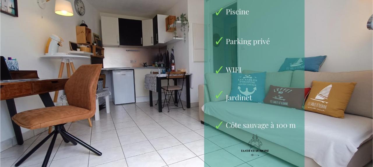 Semaphore Plat - Maisonnette -Residence - Piscine Les Sables-dʼOlonne Eksteriør billede